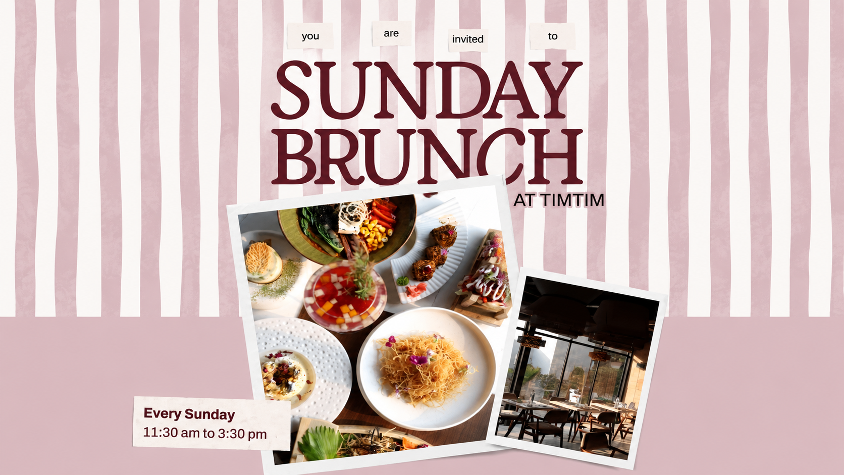 BRUNCH AT TIM TIM