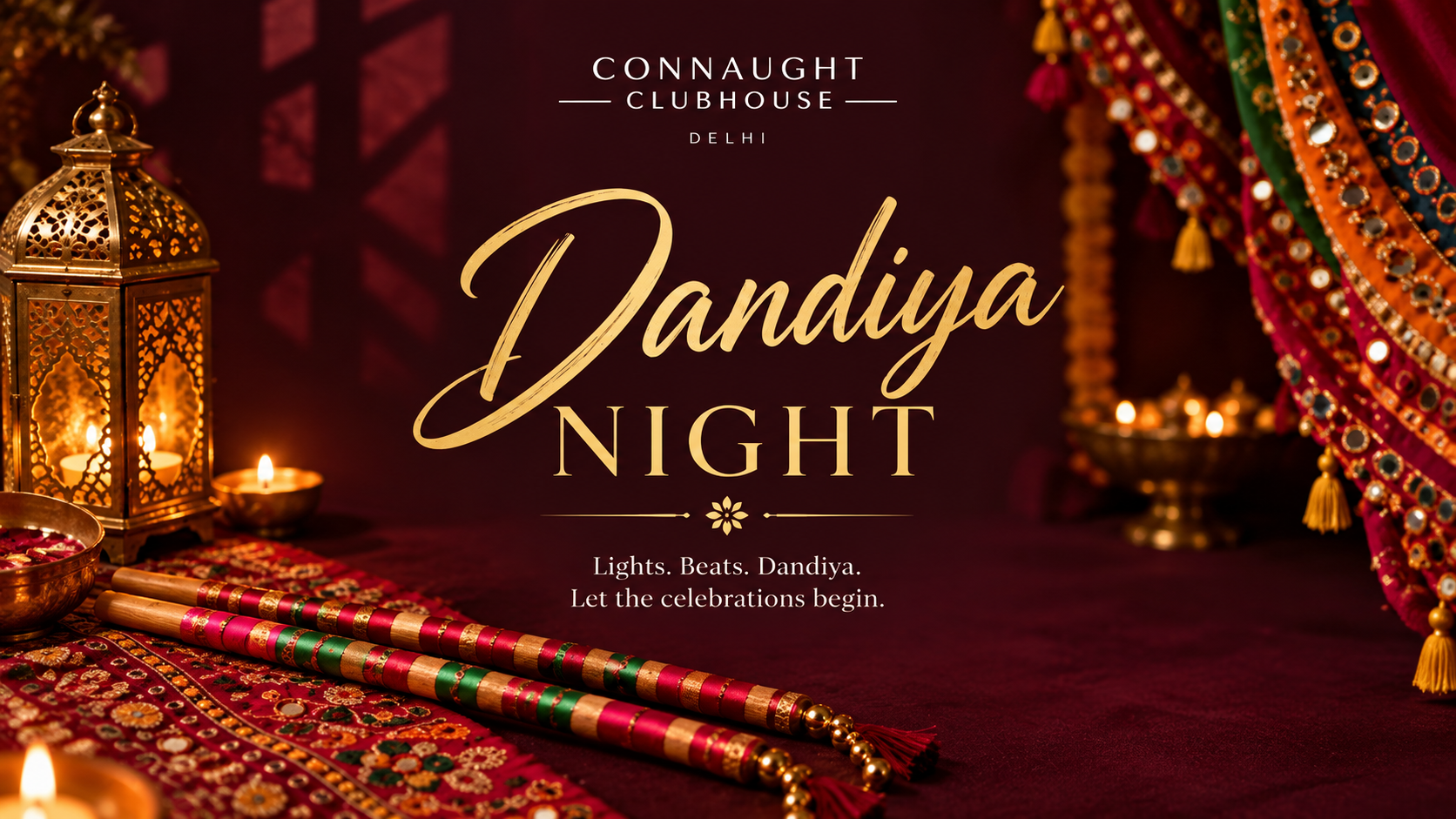 DANDIYA NIGHT-CONNAUGHT CLUBHOUSE