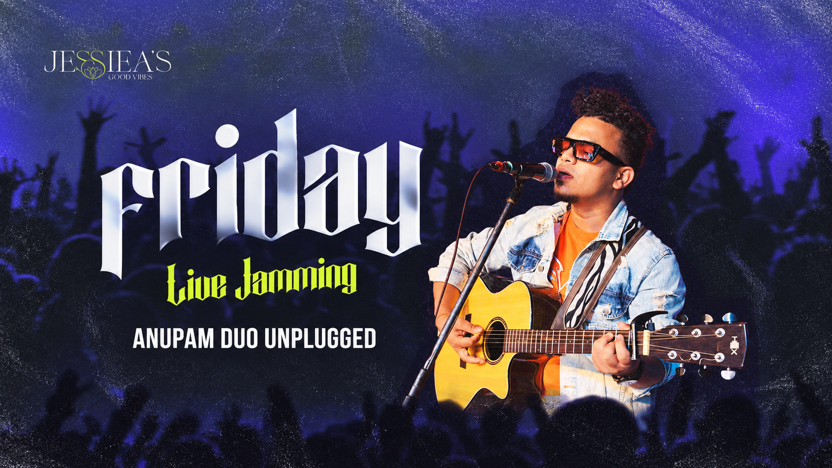 FRIDAY LIVE JAMMING FEATURING ANUPAM DUO AT JESSIEA'S