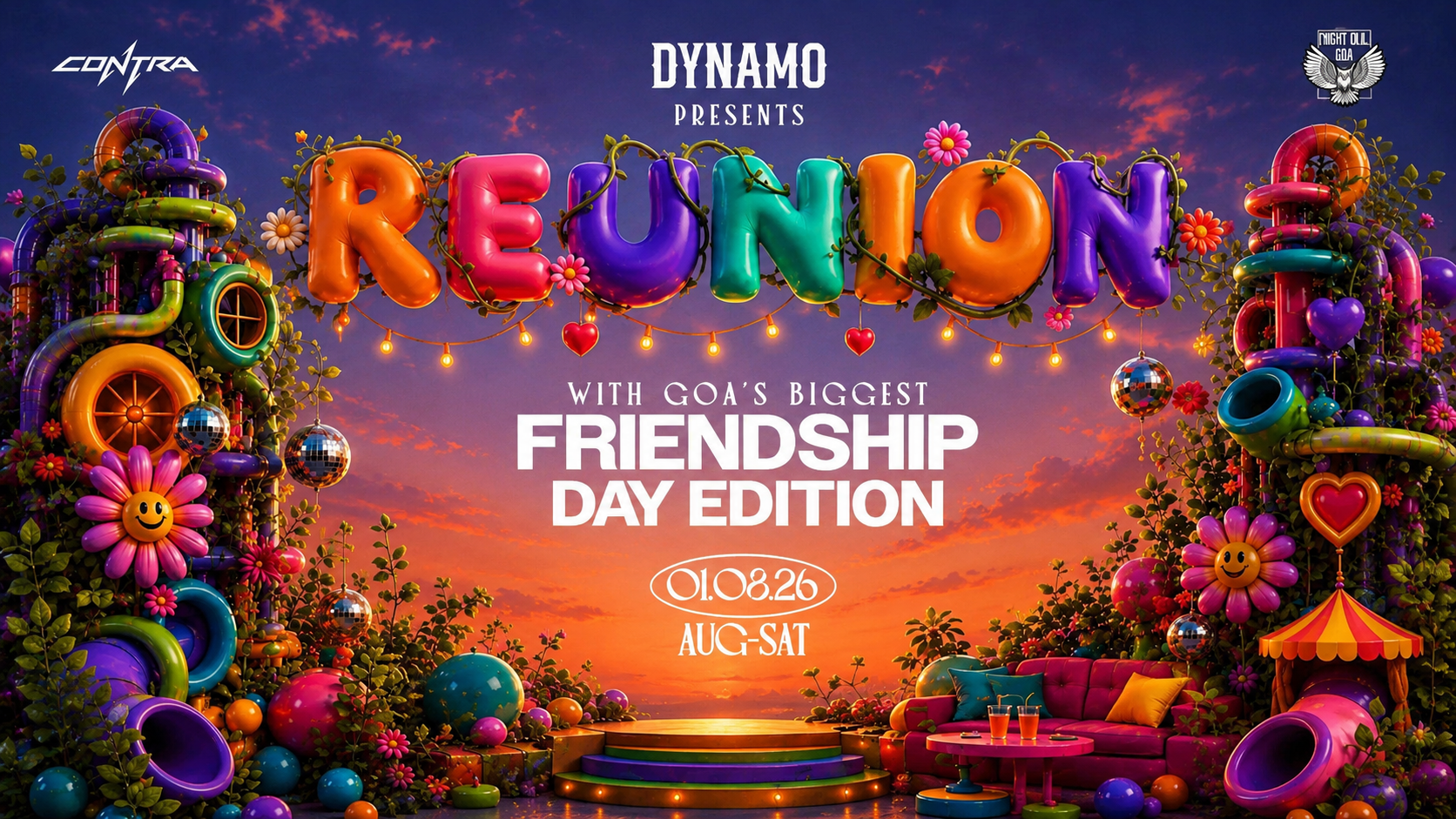 REUNION AT DYNAMO-GOA'S BIGGEST FRIENDSHIP DAY