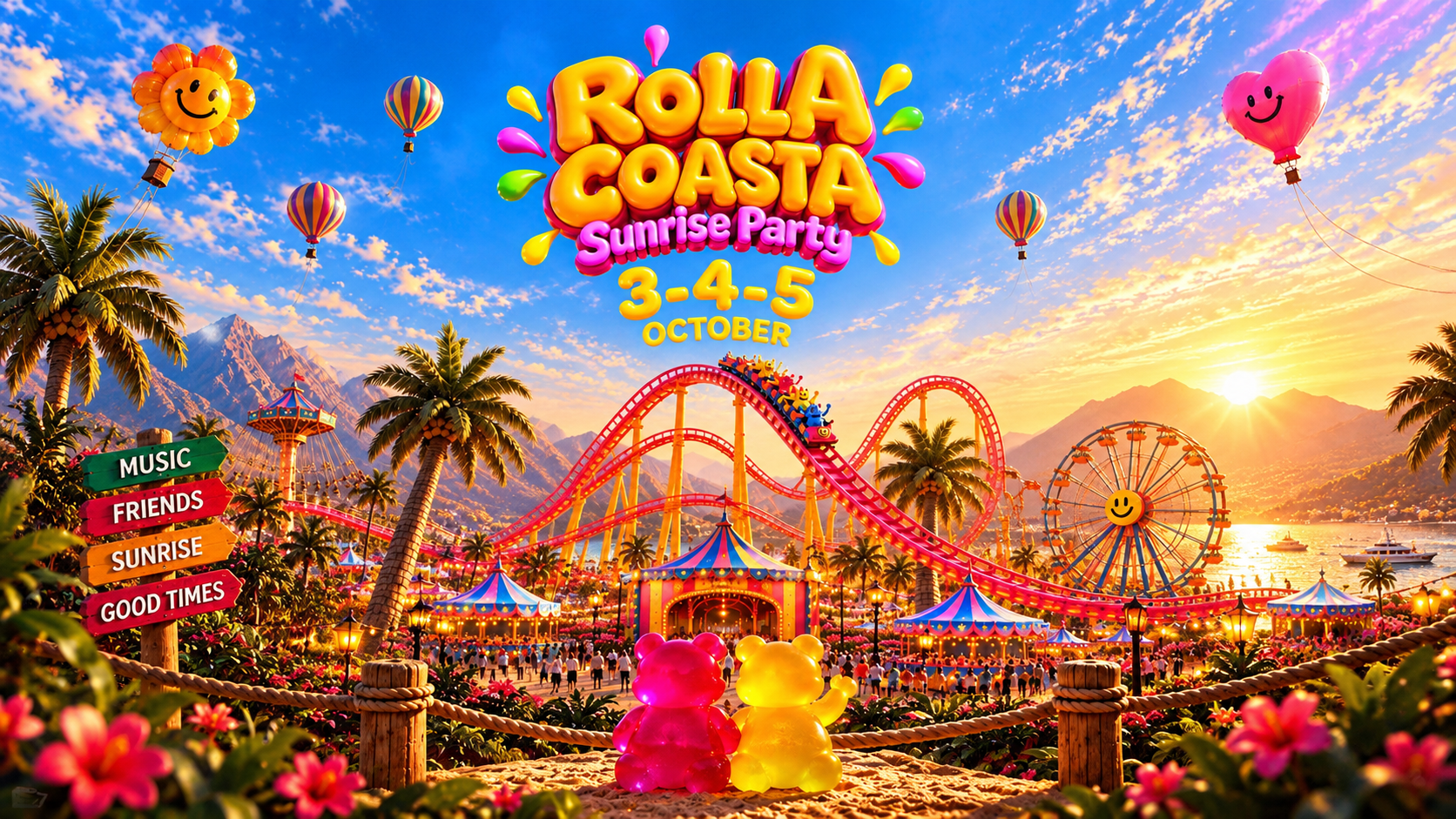 ROLLA COASTA SUNRISE PARTY AT 9BAR