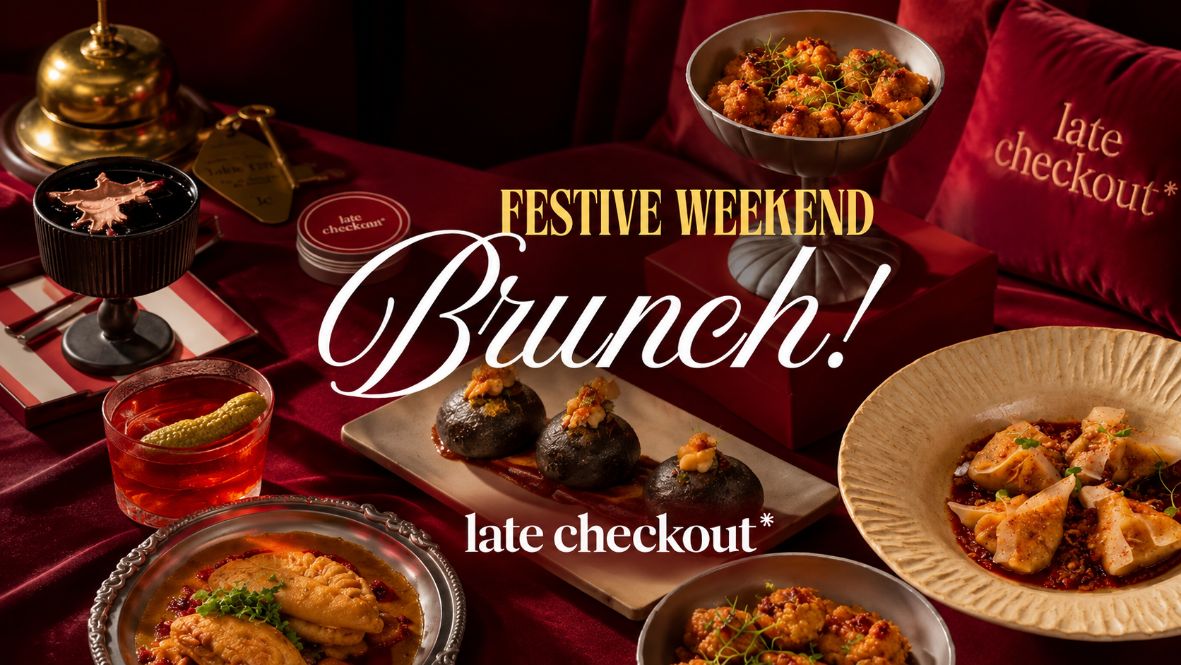 FESTIVE WEEKEND BRUNCH AT LATE CHECKOUT