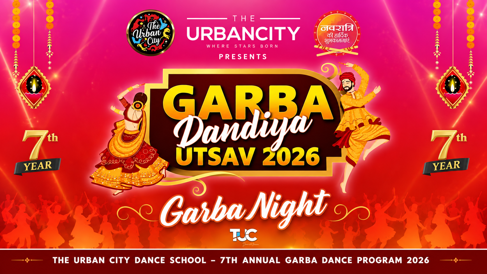 GARBA DANDIYA UTSAV 2026 BY THE URBAN CITY NAVRATRI 2026