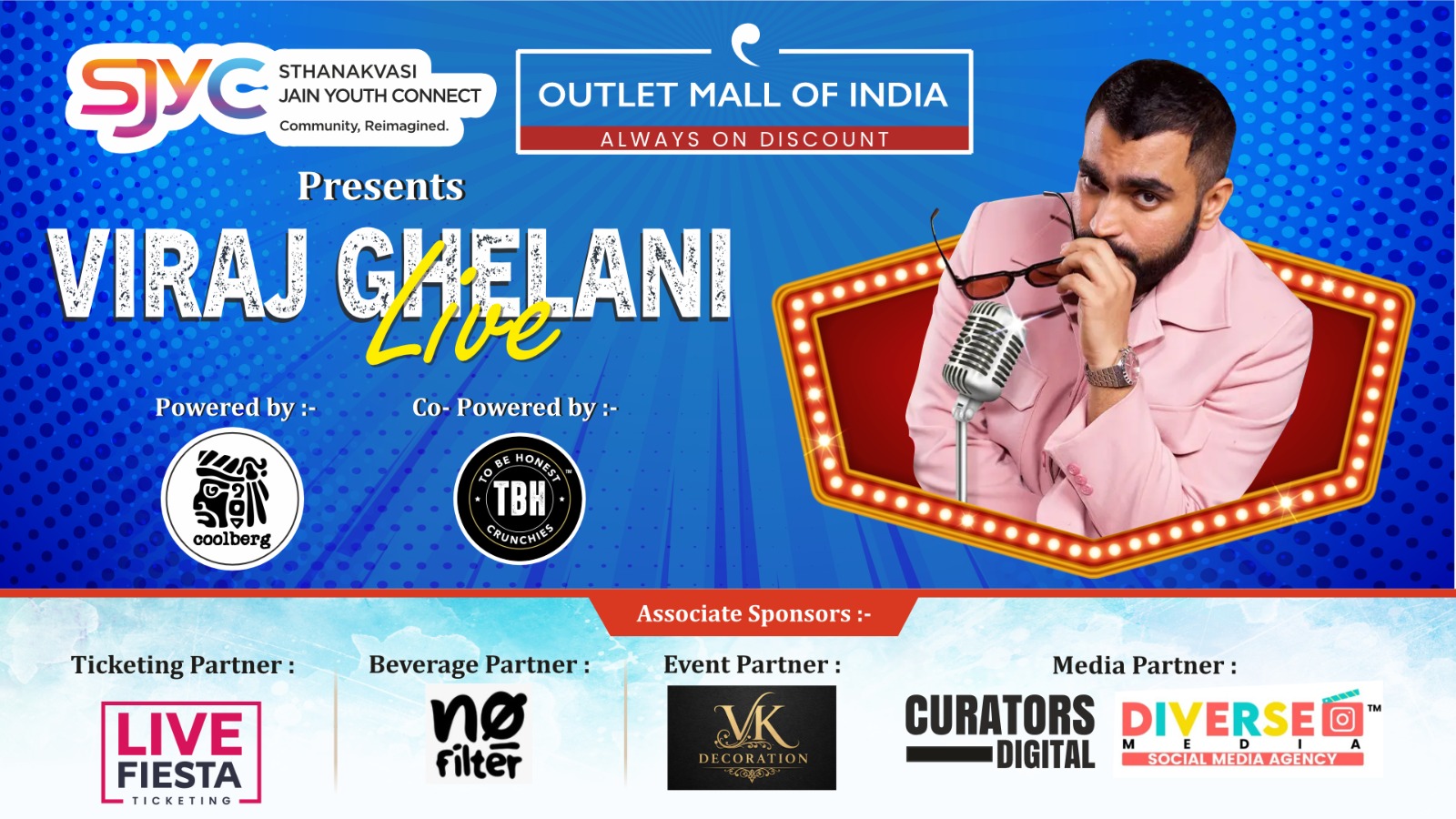 SYJC presents Stand Up Comedy ft Viraj Ghelani