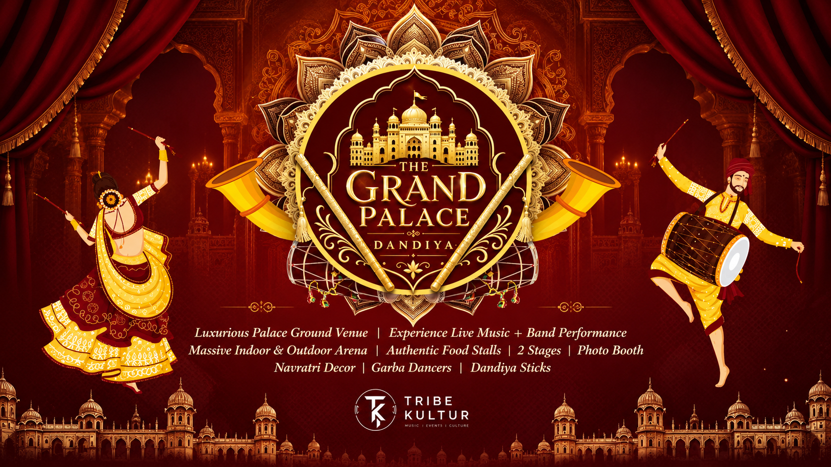 THE GRAND PALACE DANDIYA AT PALACE GROUNDS