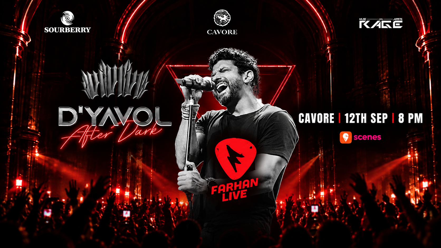 FARHAN AKHTAR LIVE AT CAVORE