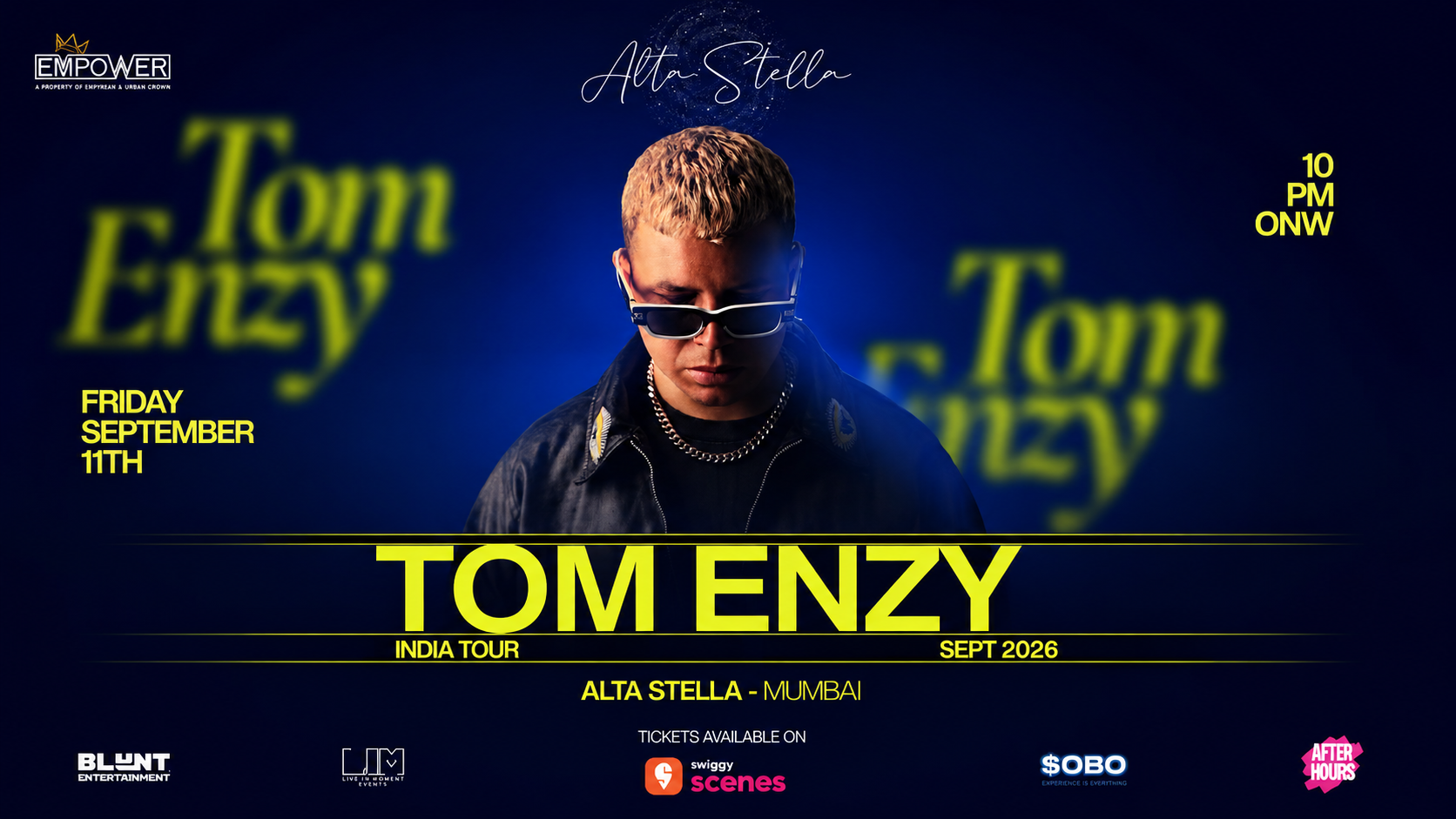 TOM ENZY LIVE AT ALTA STELLA