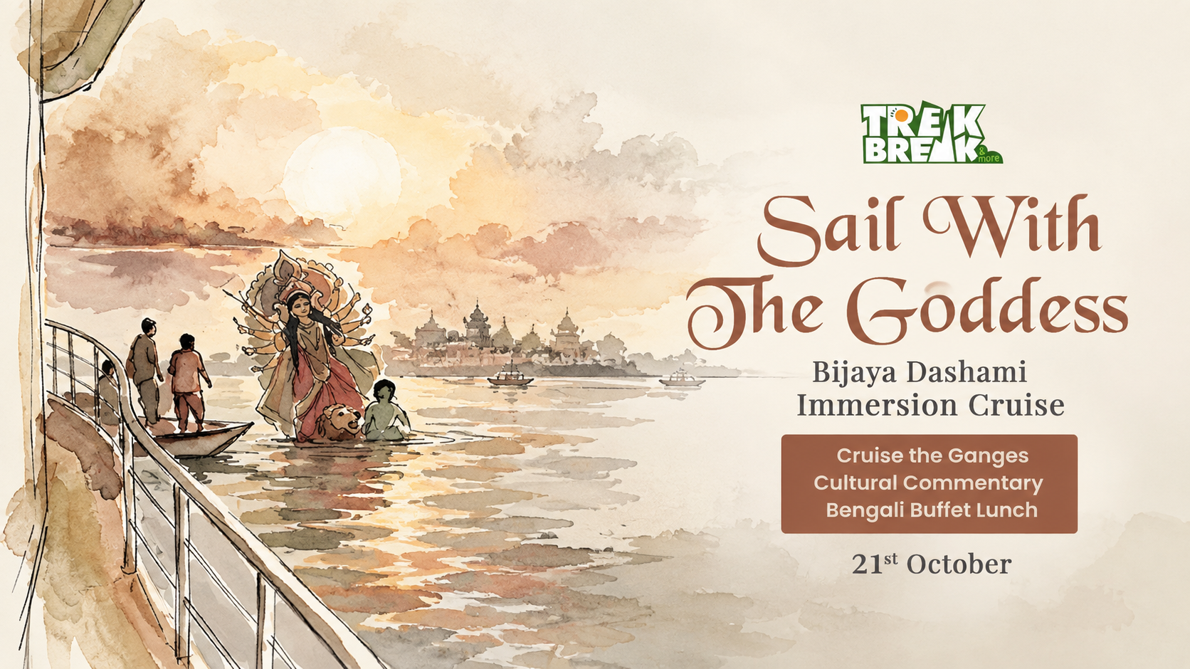 BIJAYA DASHAMI CRUISE SAIL WITH THE GODDESS