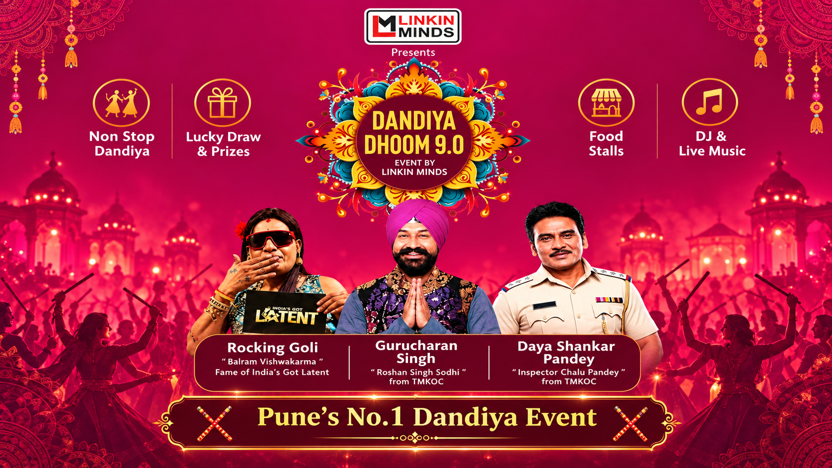 DANDHIYA DHOOM 9.0 AT AMANORA FERN BY MARRIOT