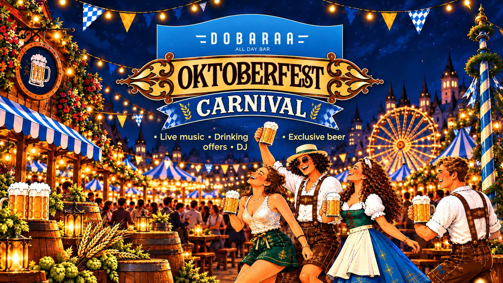 OKTOBERFEST CARNIVAL AT DOBARAA
