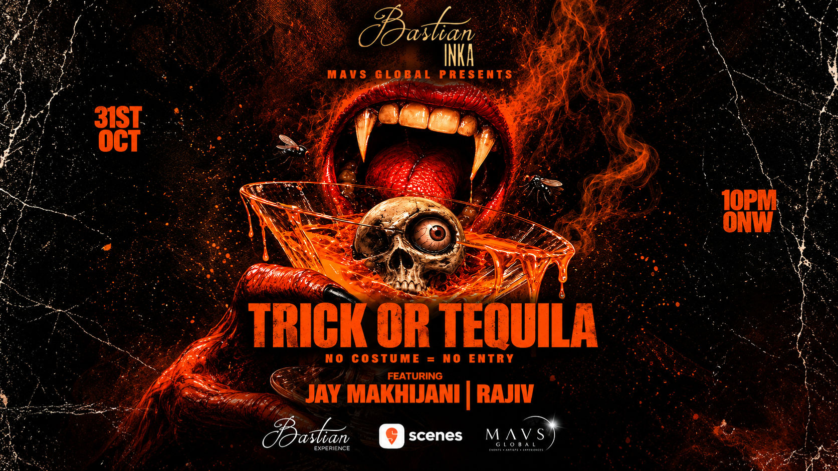 THE INKA HALLOWEEN TRICK OR TEQUILA