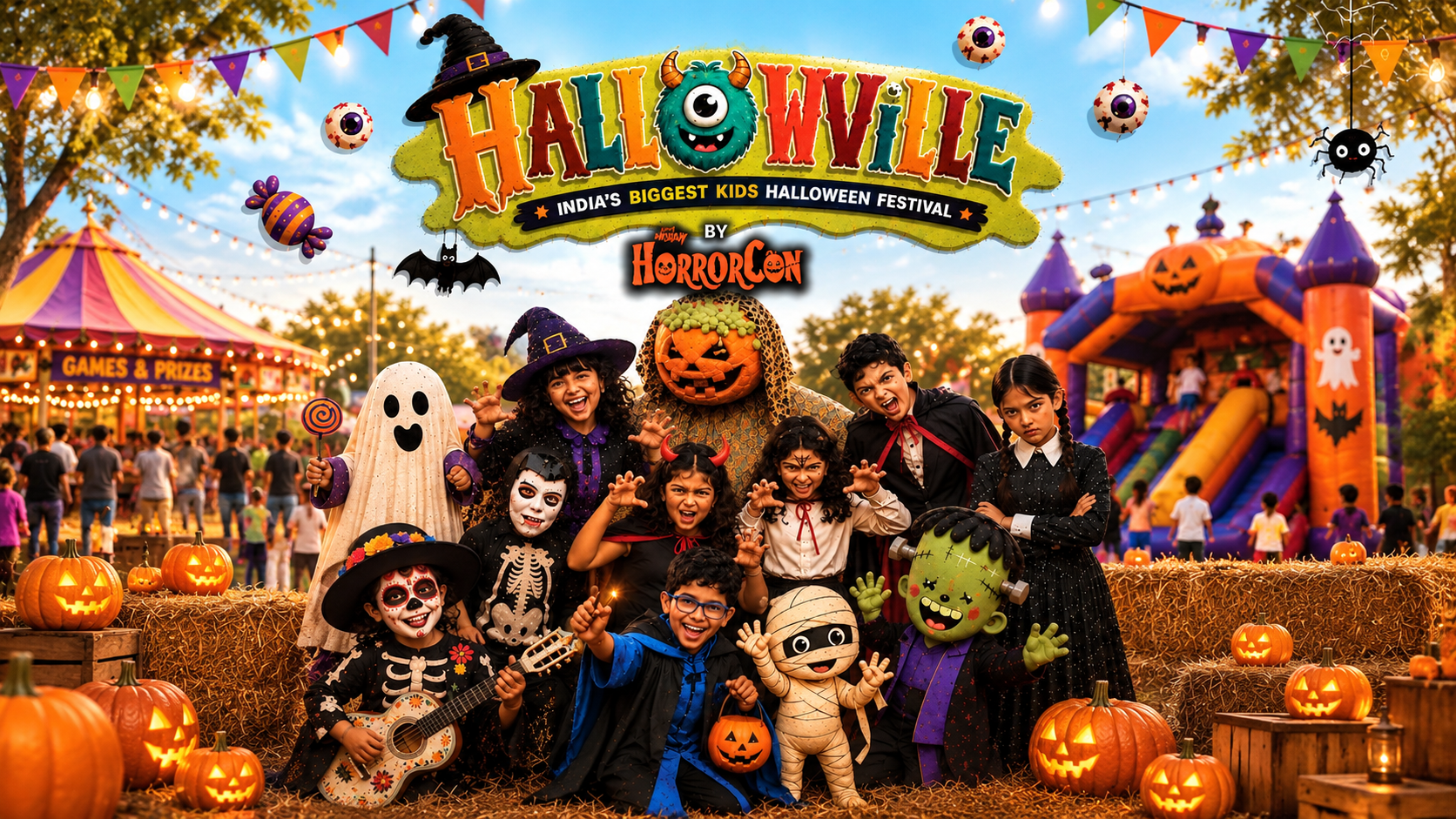 HALLOWVILLE - INDIA'S BIGGEST KIDS HALLOWEEN PARTY AND EVENT