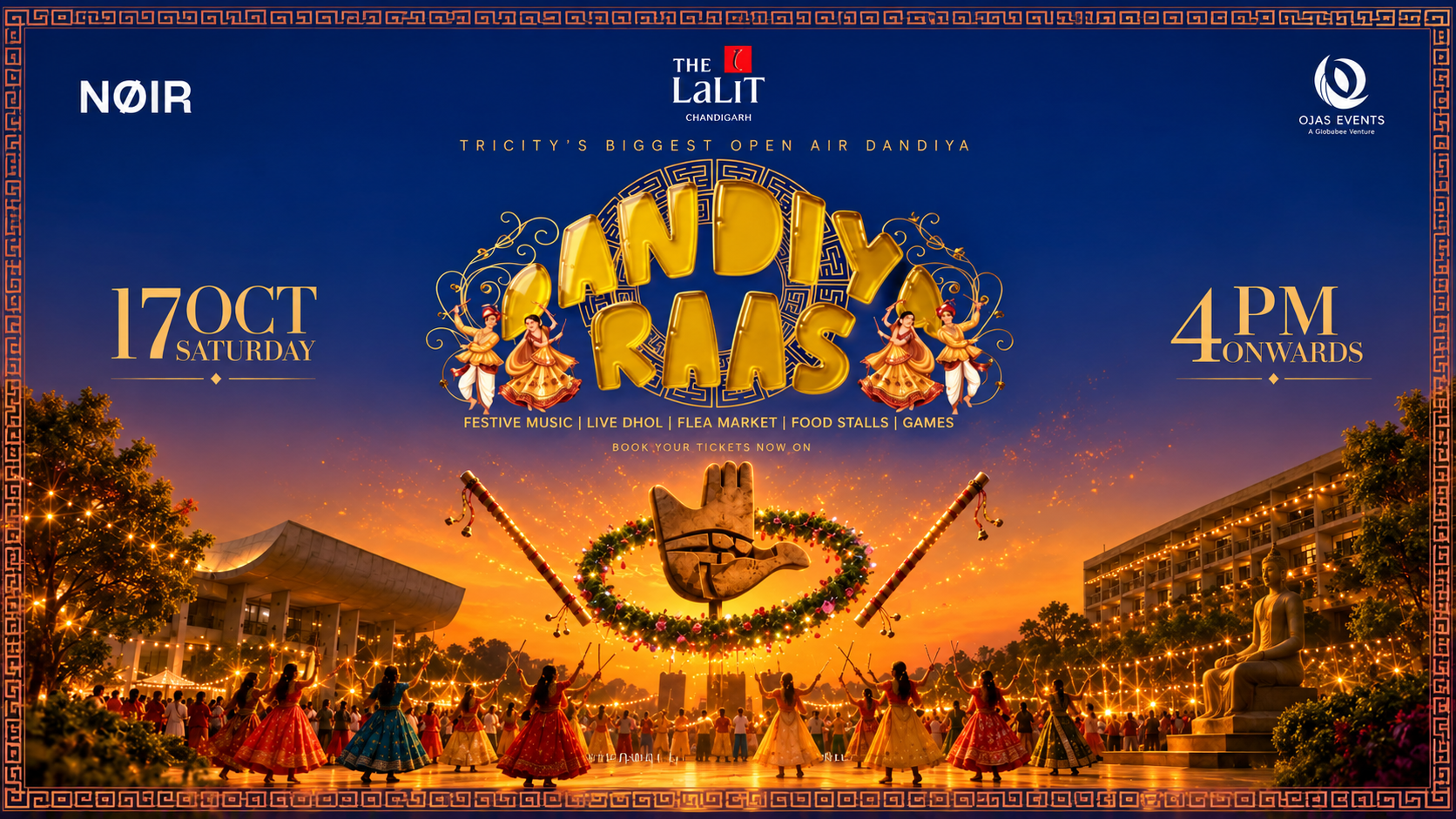 DANDIYA RAAS (CHANDIGARH'S BIGGEST OPEN AIR DANDIYA NIGHT)