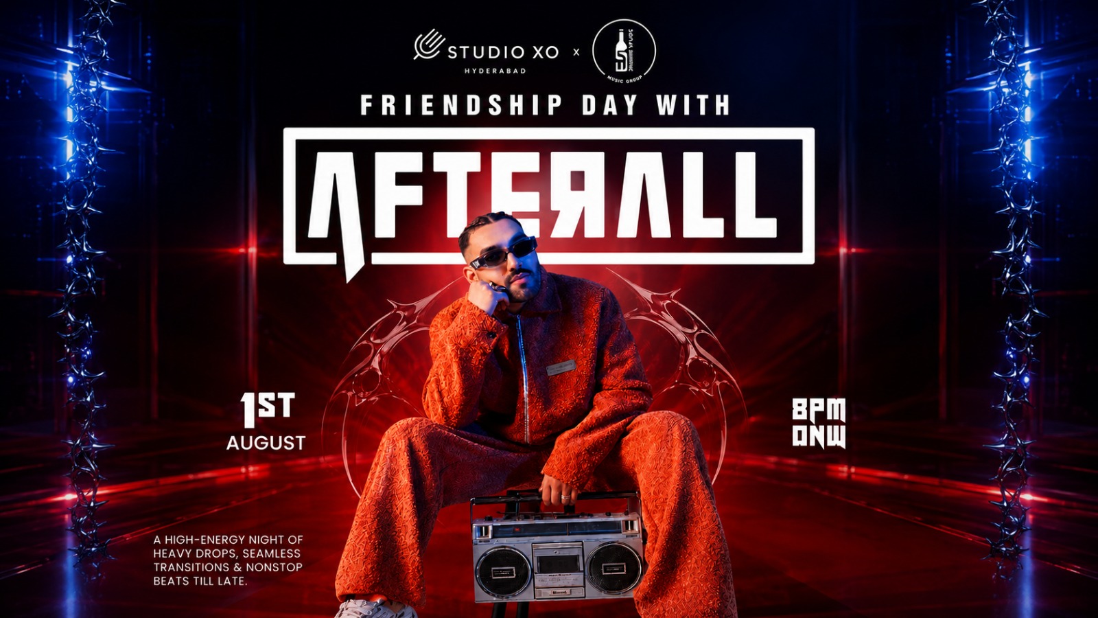 FRIENDSHIP DAY WITH AFTERALL AT STUDIO XO X STONE WATERS