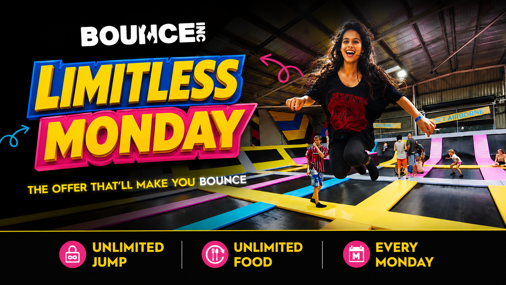 LIMITLESS MONDAY BOUNCE INC RAJAJINAGAR BANGALORE