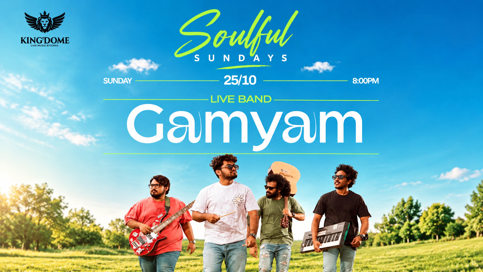 BAND GAMYAM LIVE AT KINGDOME