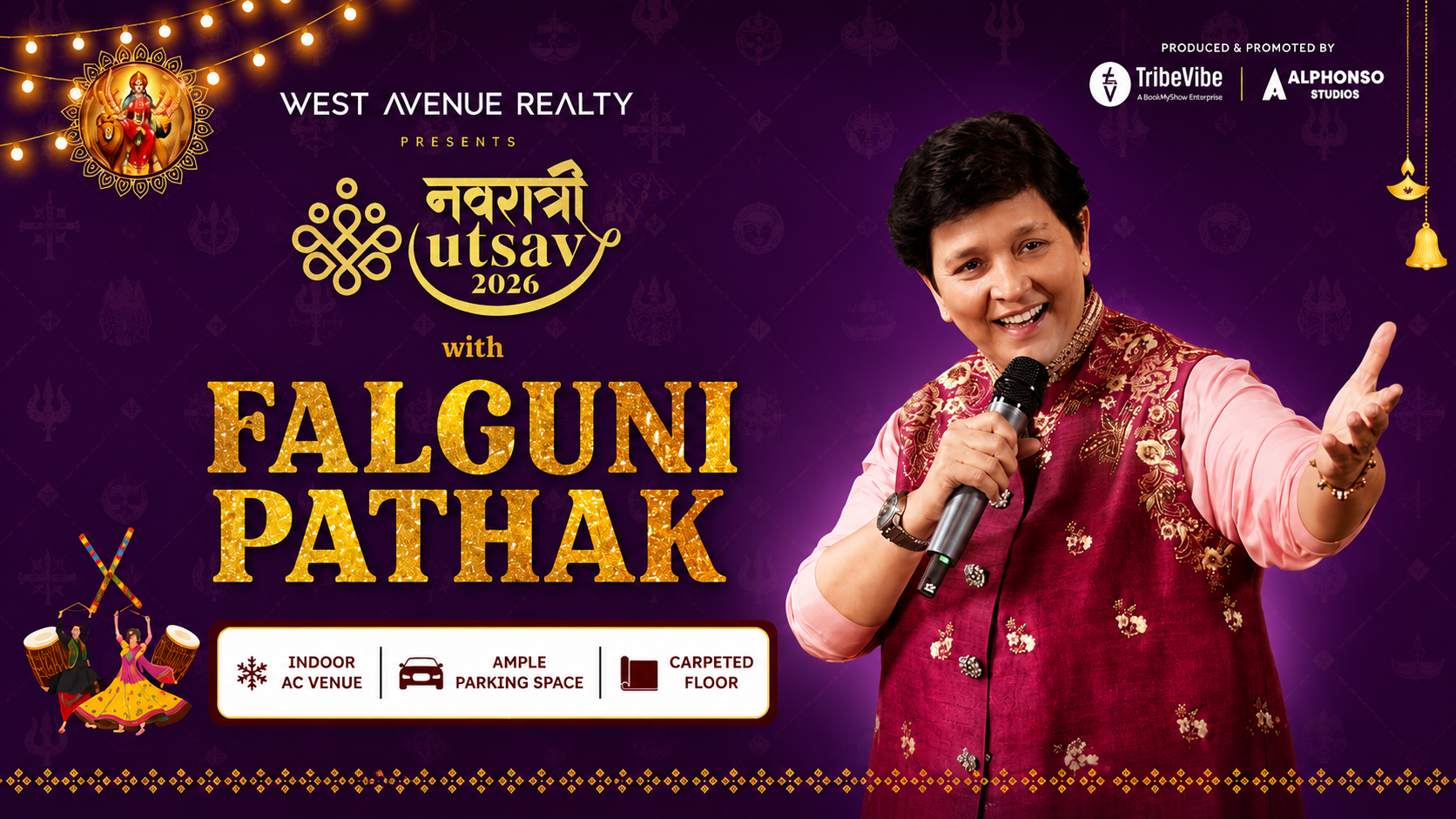 Navratri Utsav 2026 with Falguni Pathak