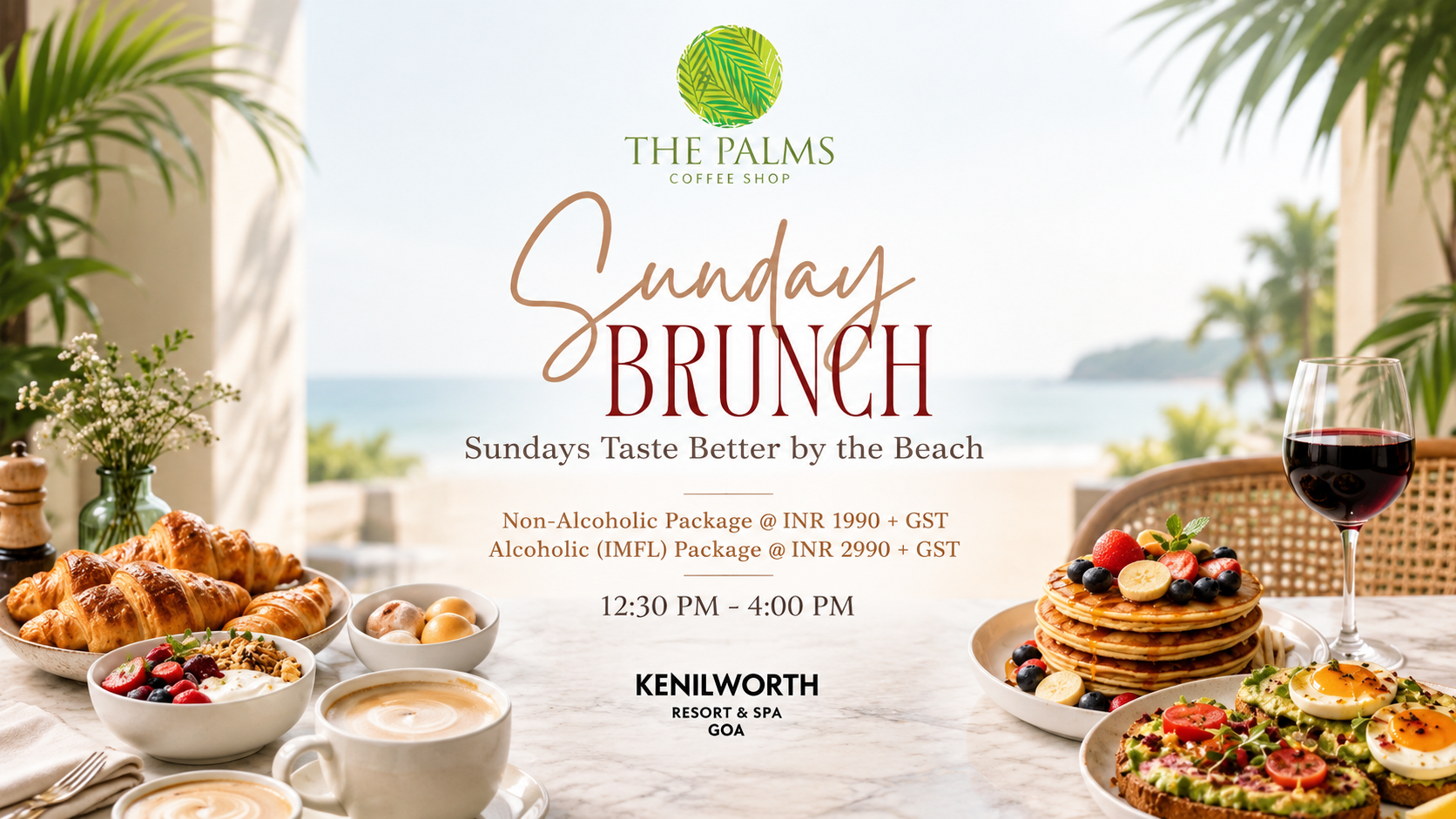 SUNDAY BRUNCH AT PALMS KENILWORTH