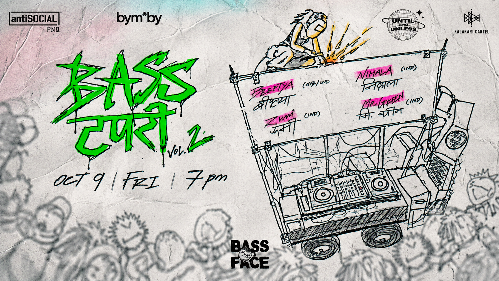 BASS TAPRI VOL 2 FT MR GREEN BEEPTYA RUMI AND NIHALA