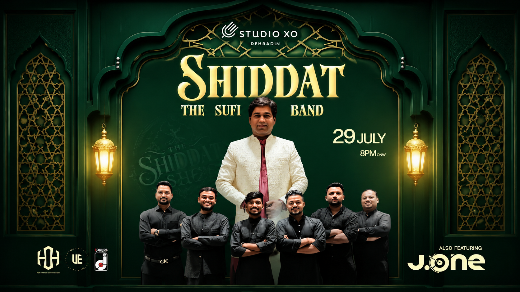 STUDIO XO SHIDDAT THE SUFI BAND