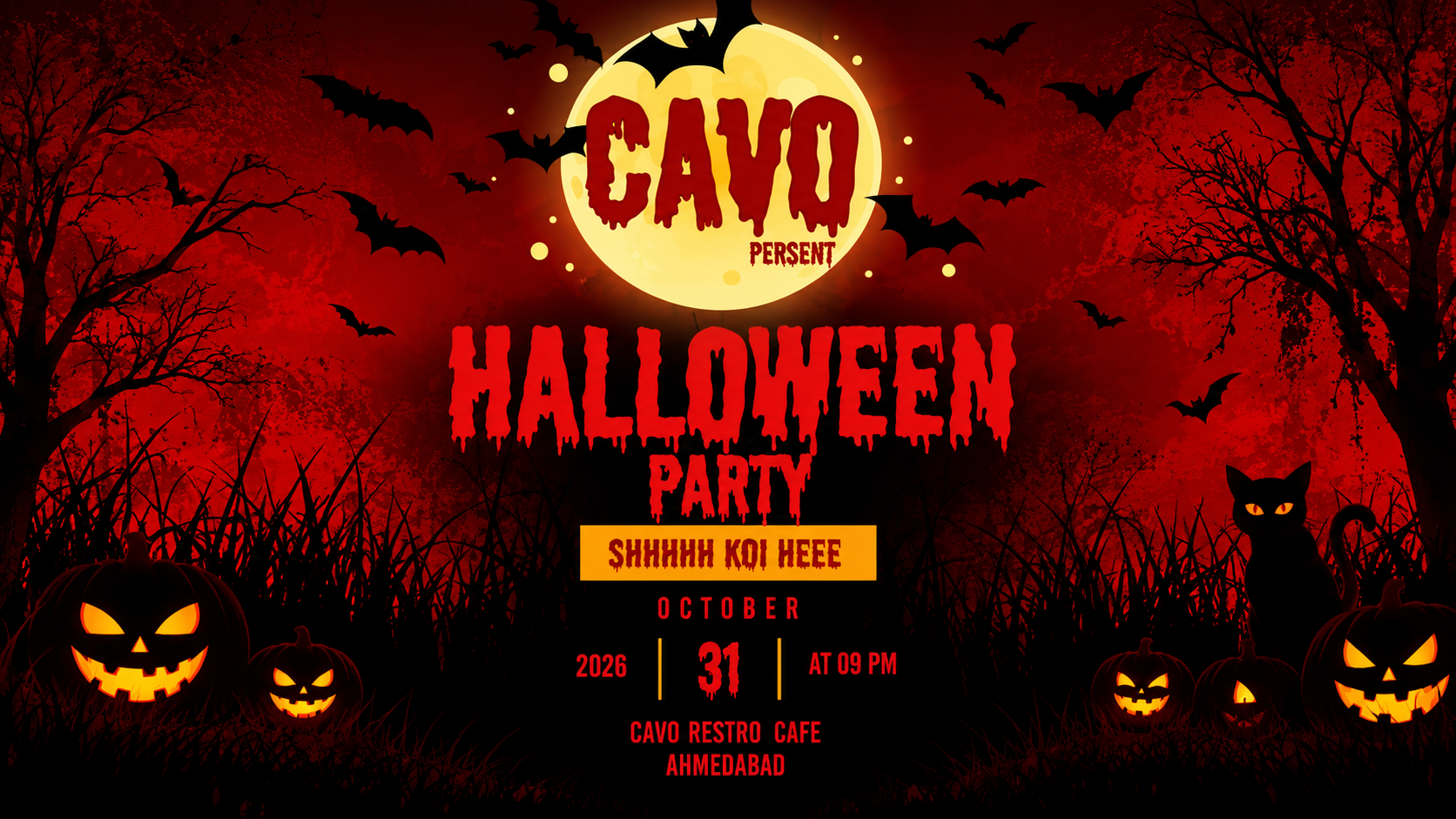 HALLOWEEN PARTY AT CAVO