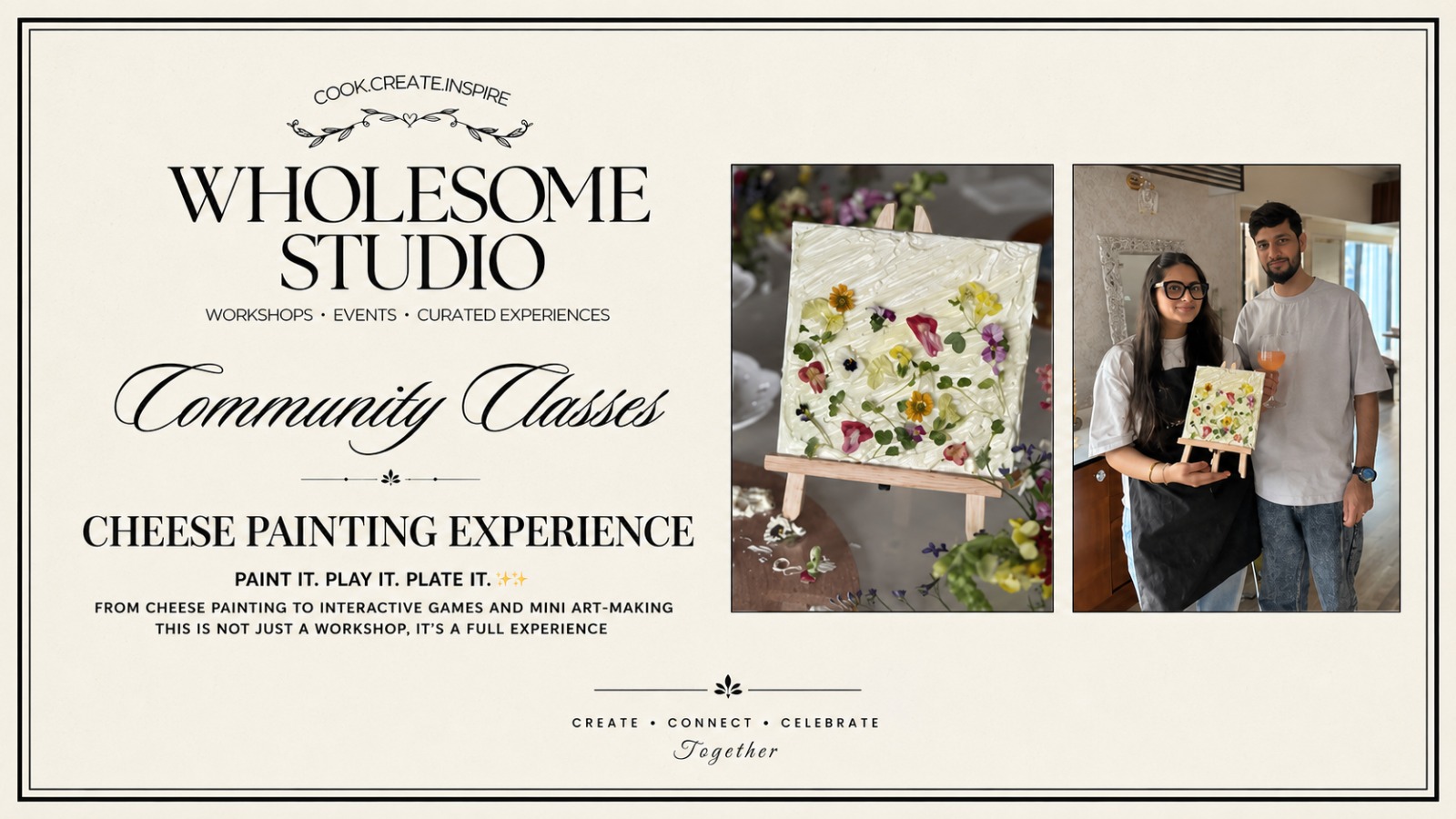 CHEESE PAINTING WORKSHOP