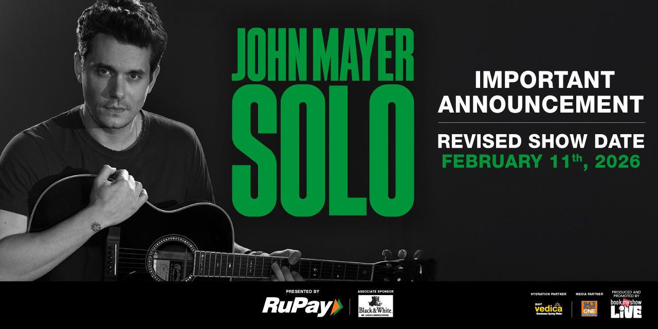 John Mayer Solo - Live In Mumbai, 2026