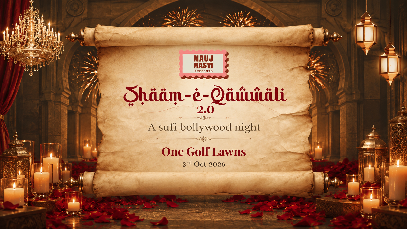 SHAAM-E-QAWWALI 2.0 - A SUFI BOLLYWOOD CORE EXPERIENCE