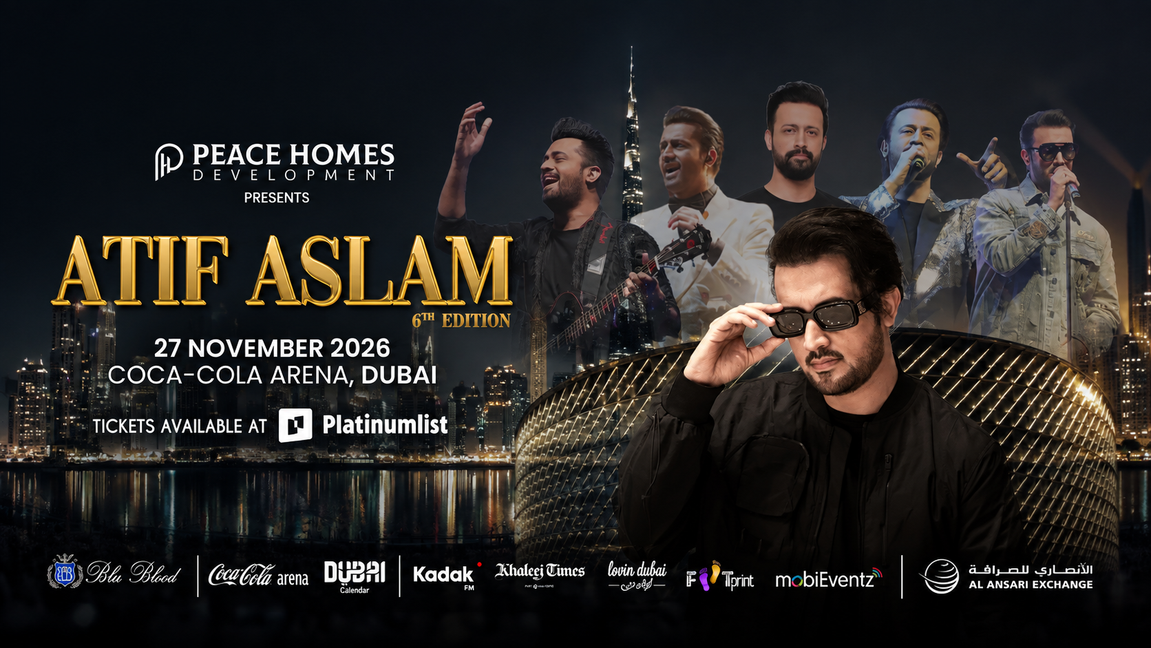 Atif Aslam Live in Dubai