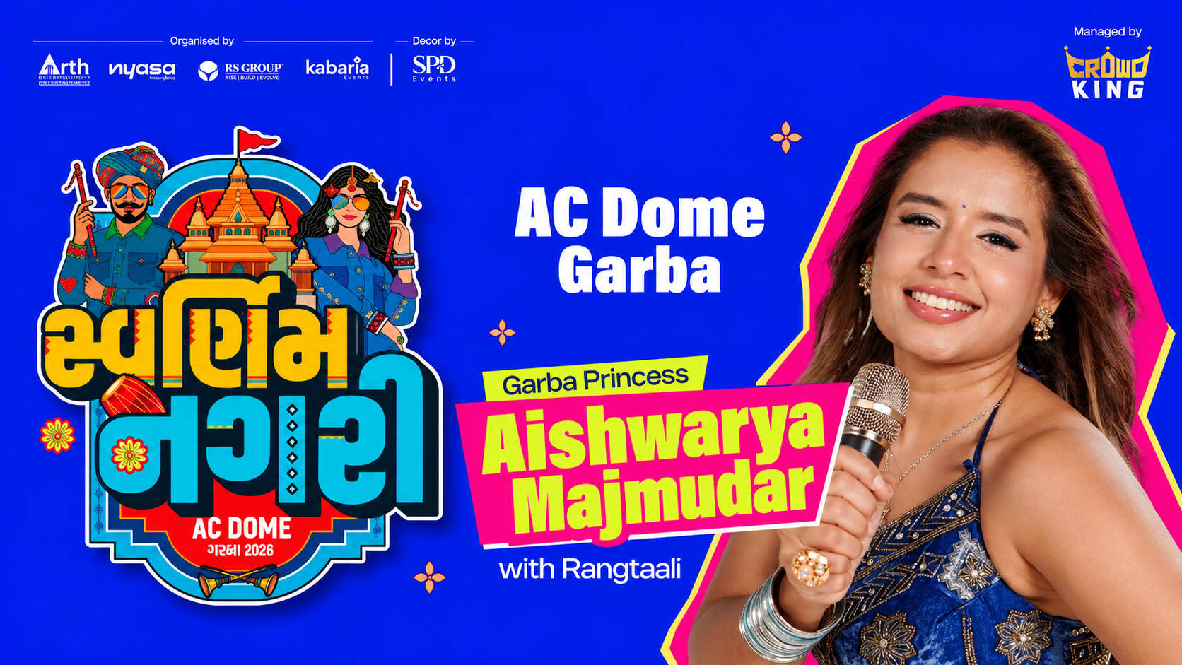 SWARNIM NAGARI AC DOME GARBA 2026