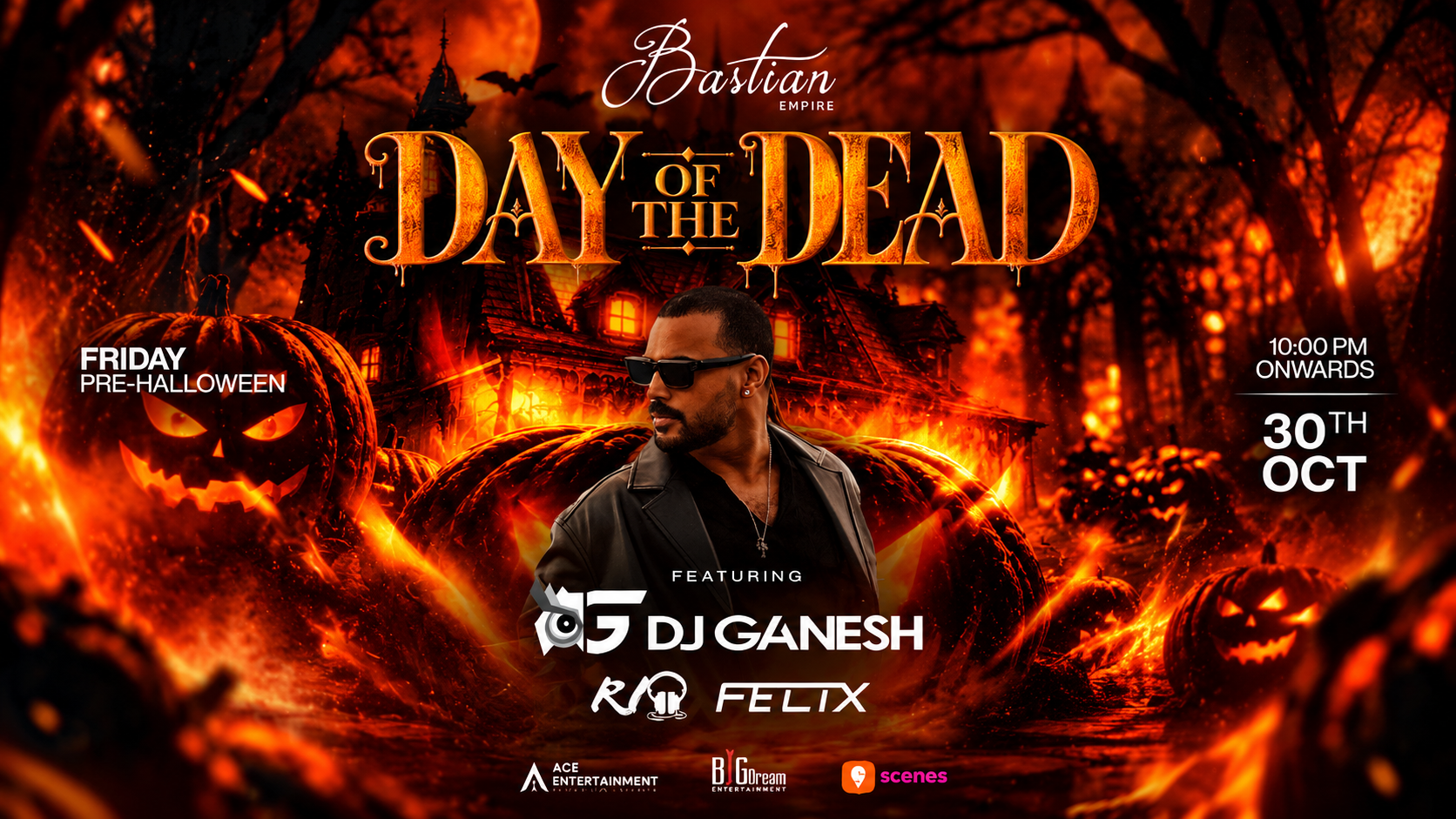 DAY OF THE DEAD PRE-HALLOWEEN PARTY