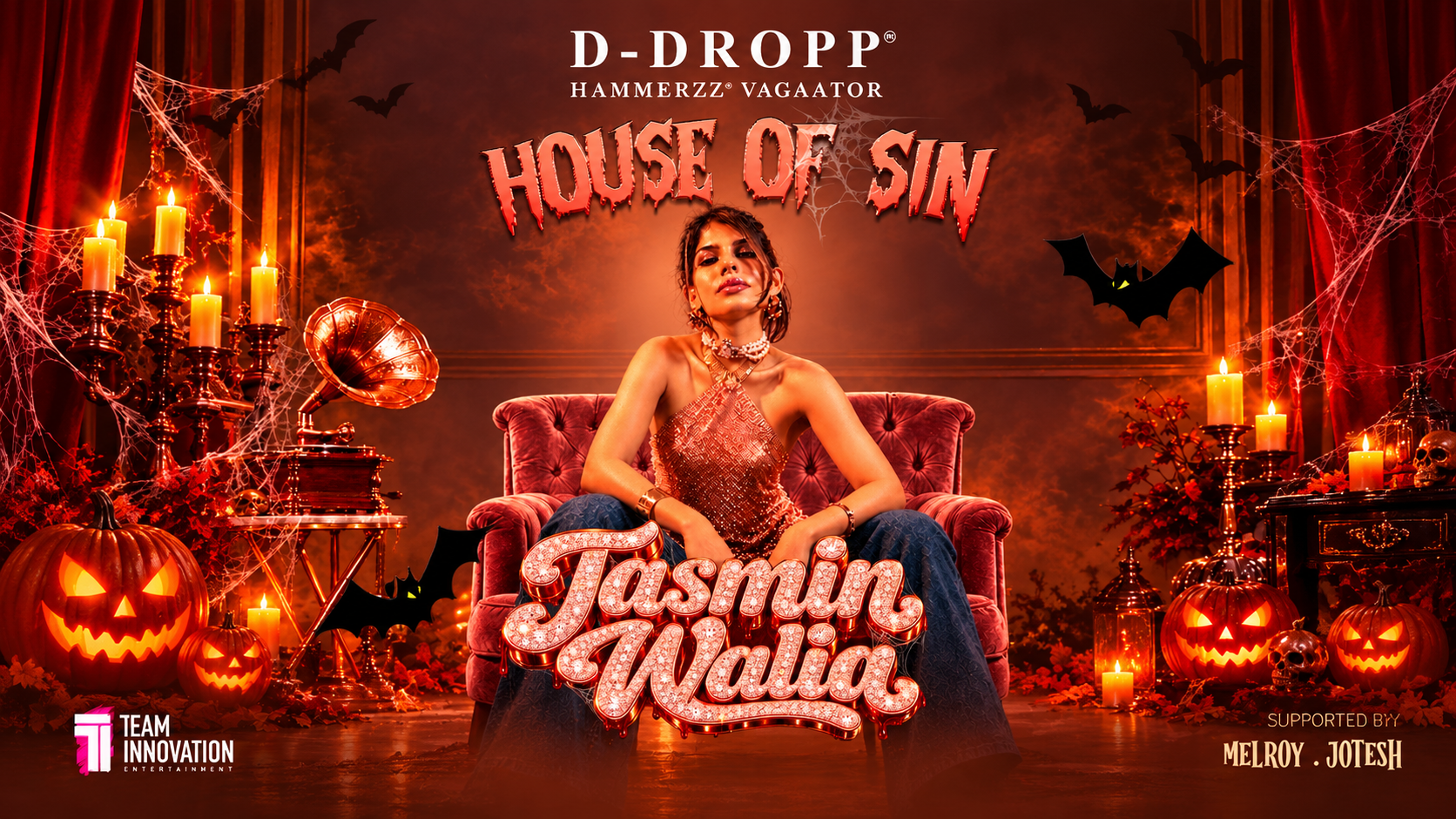 HOUSE OF SIN FT JASMIN WALIA AT D-DROPP HAMMERZZ