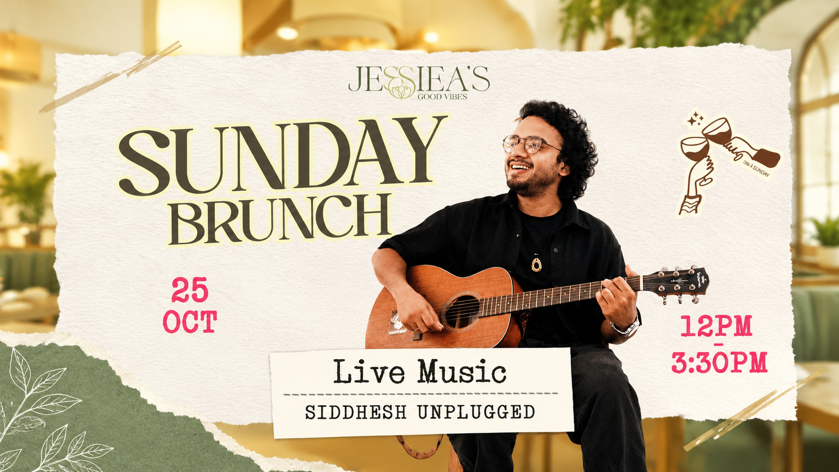 SUNDAY BRUNCH FT SIDDHESH AT JESSIEA'S