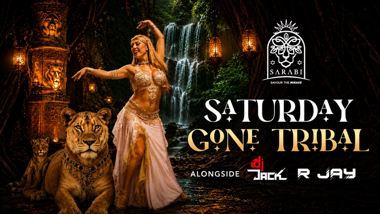 SATURDAY'S GONE TRIBAL AT SARABI