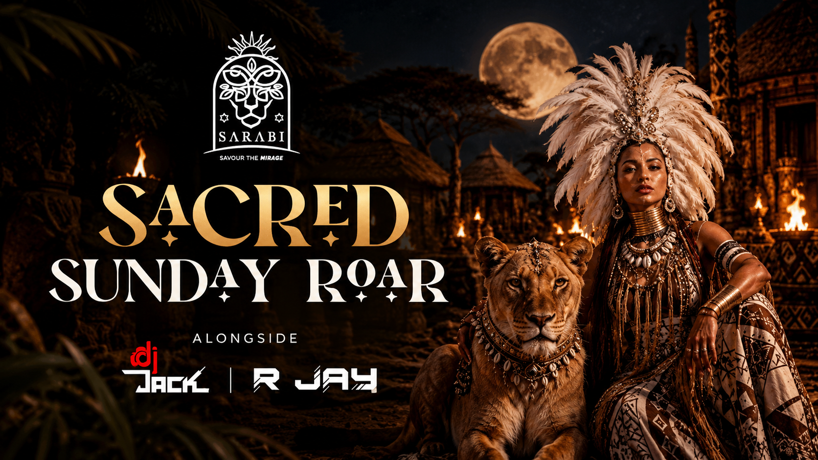 SACRED SUNDAY ROAR'S AT SARABI