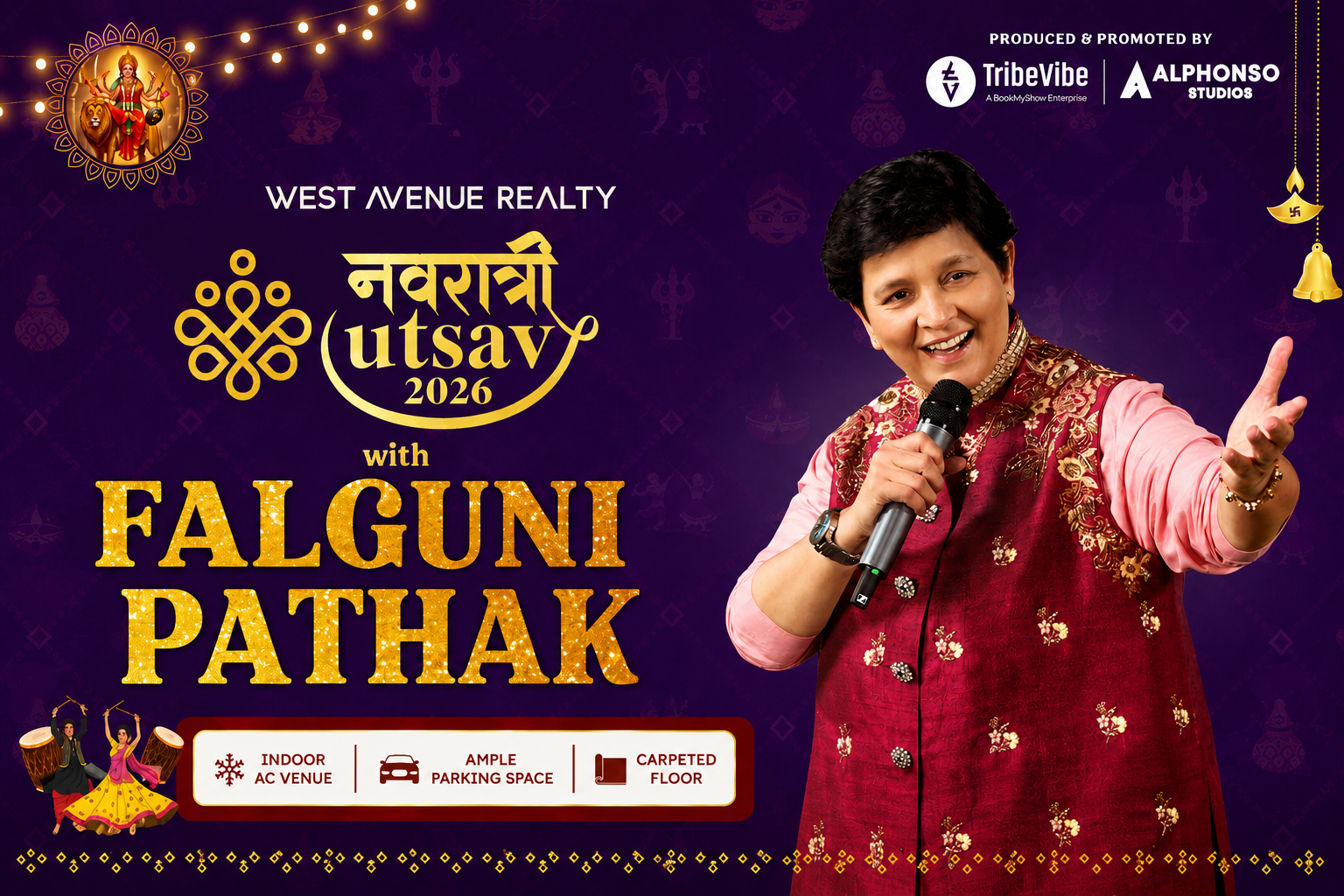 Falguni Pathak Navratri Utsav 2026
