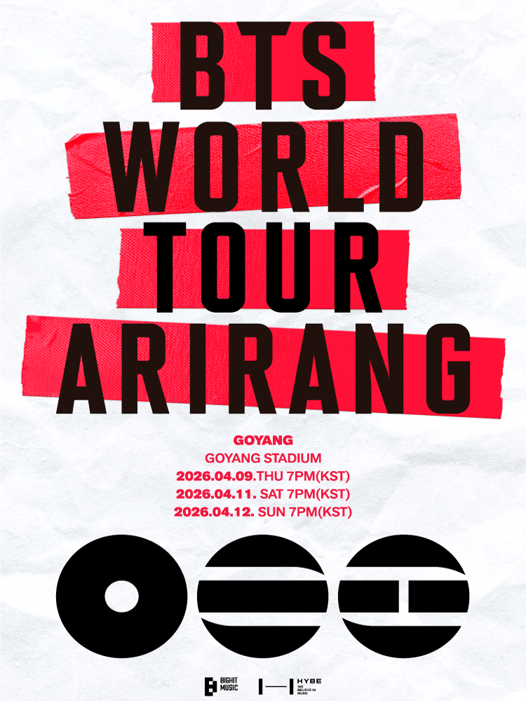 BTS WORLD TOUR ARIRANG  2026