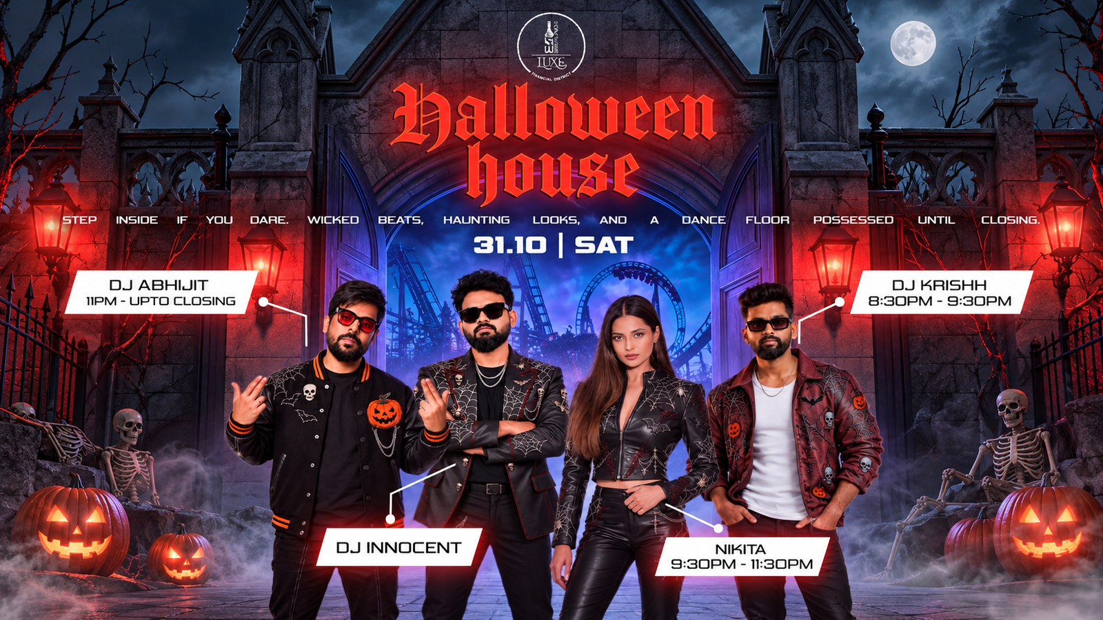 HALLOWEEN FEATURING DJ NIKITA ABHIJEET INNOCENT AND MORE AT STONE WATERS