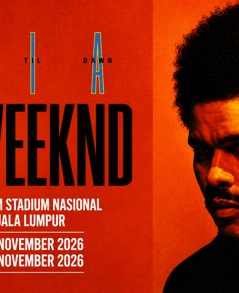 The Weeknd: After Hours Til Dawn Tour - TM Stadium Nasional Kuala Lumpur