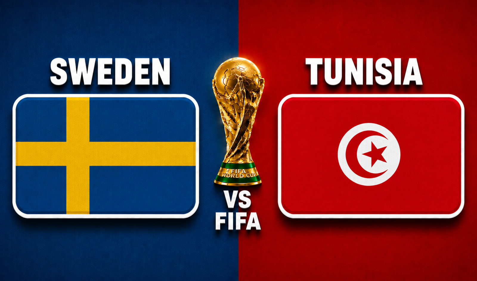 Sweden vs Tunisia