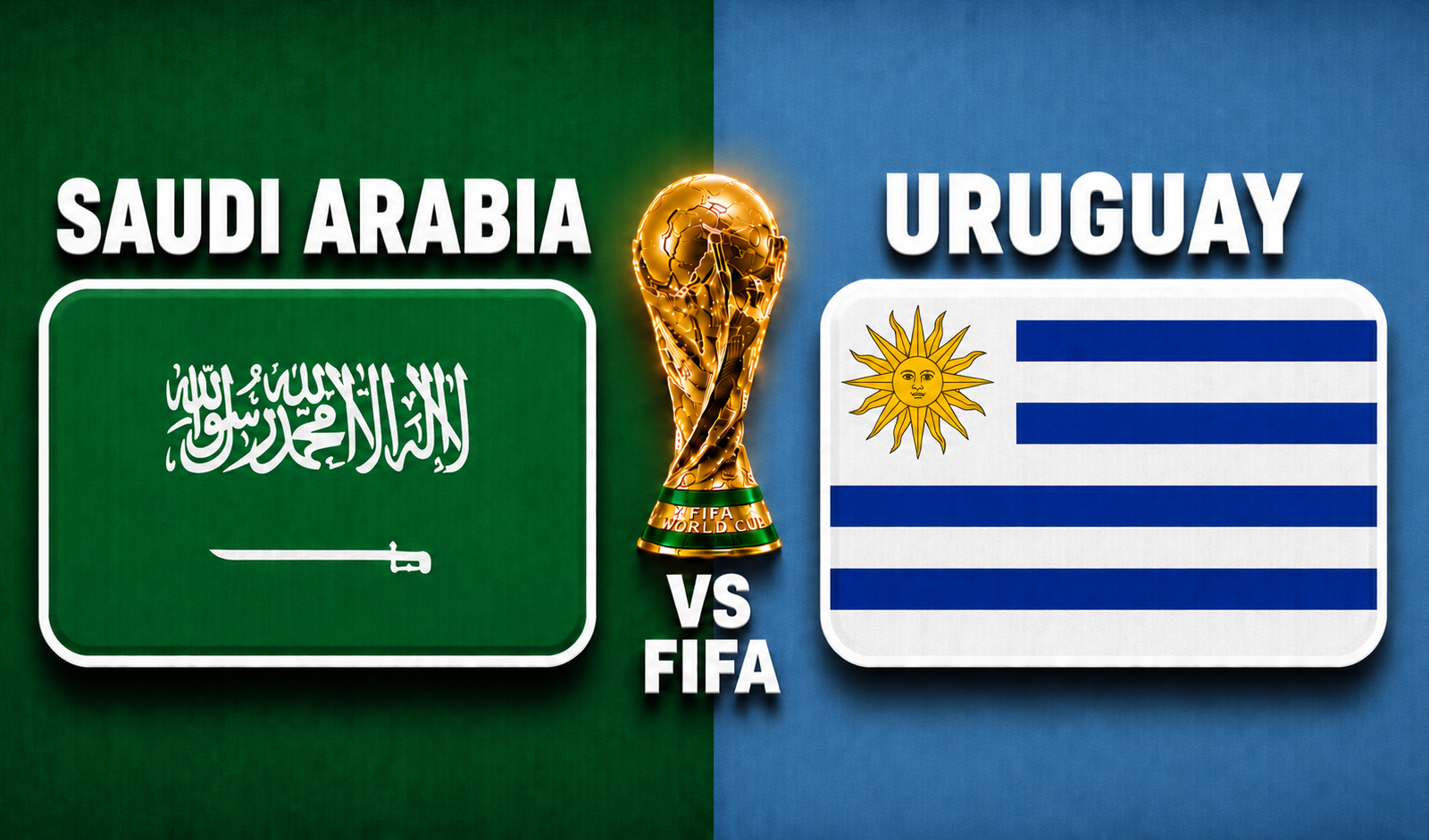 Saudi Arabia vs Uruguay