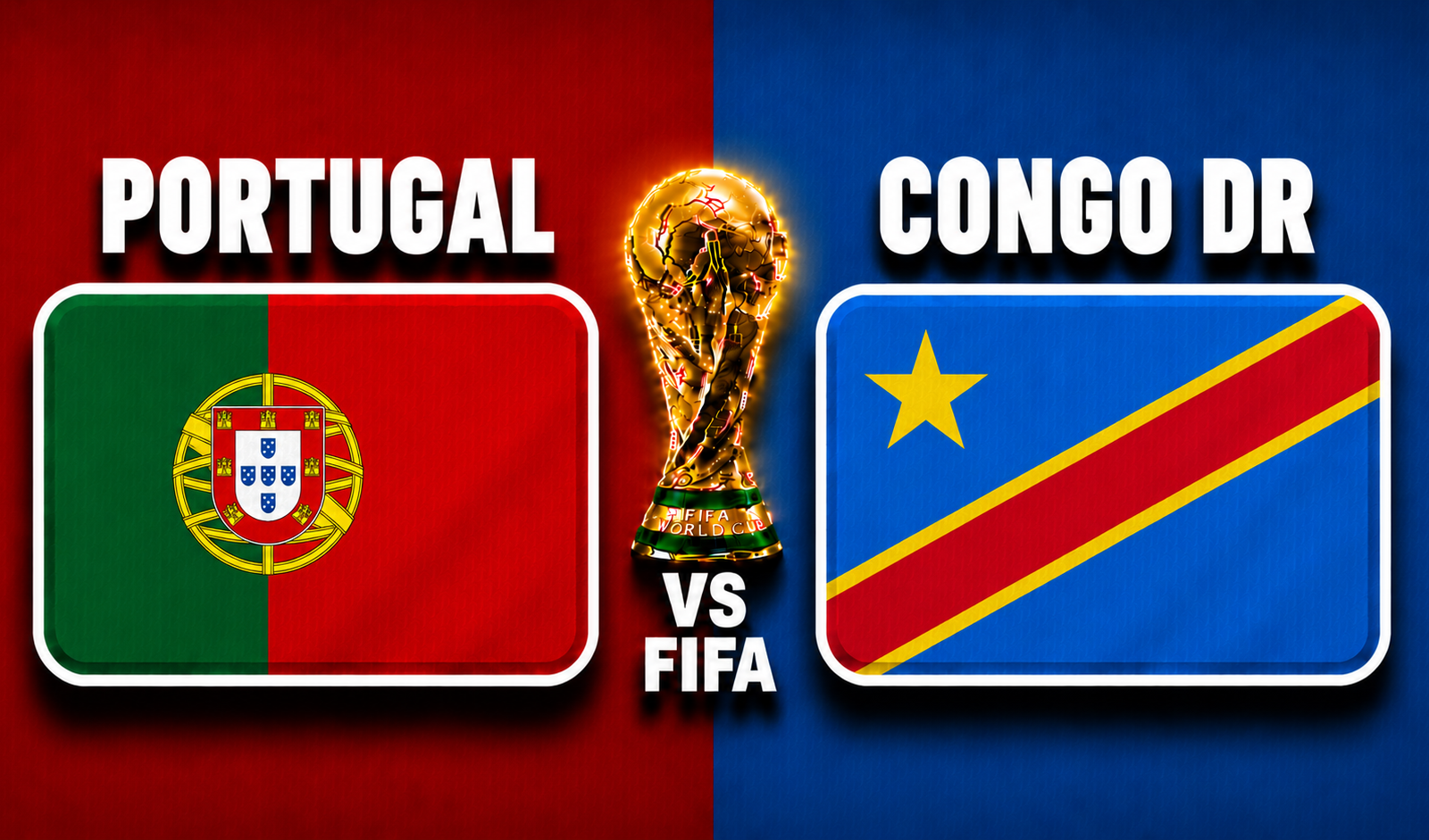 Portugal vs Congo DR