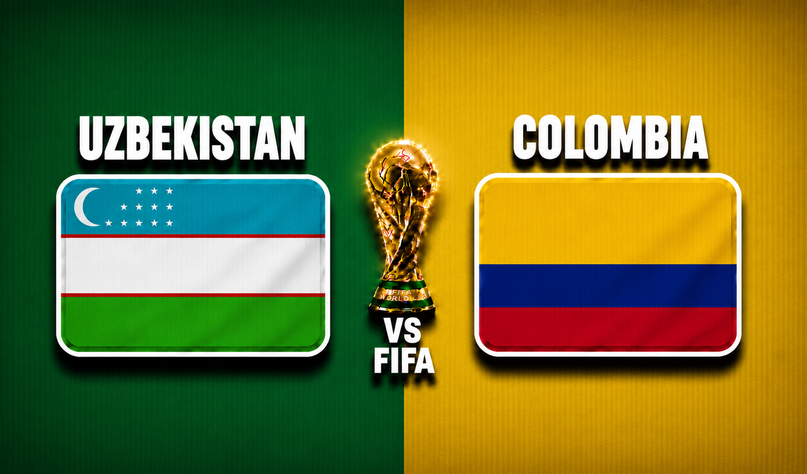 Uzbekistan vs Colombia