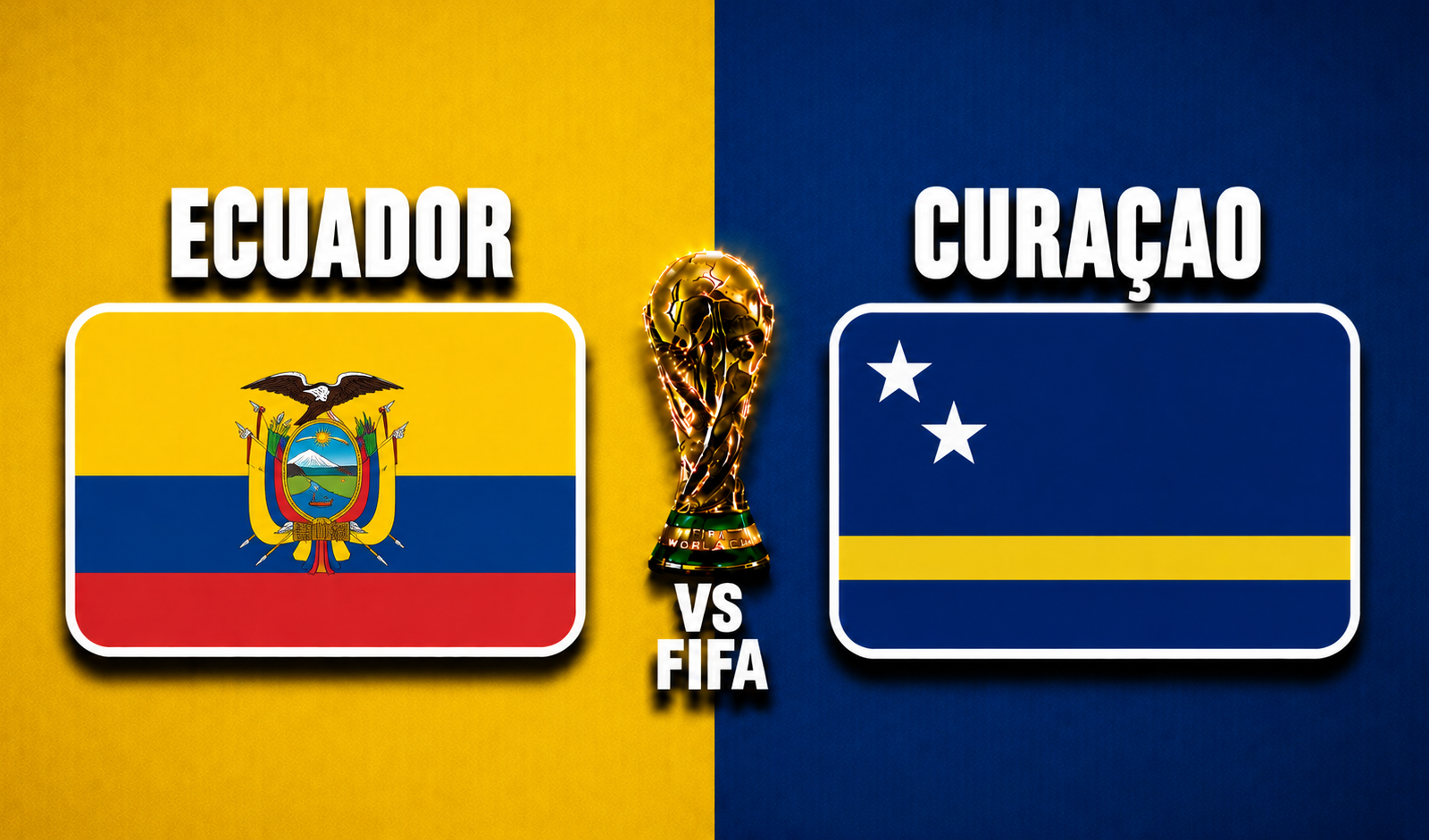 Ecuador vs Curaçao
