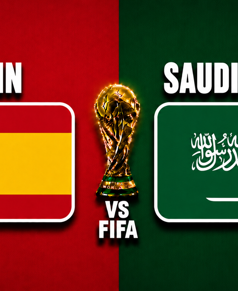 Spain vs Saudi Arabia