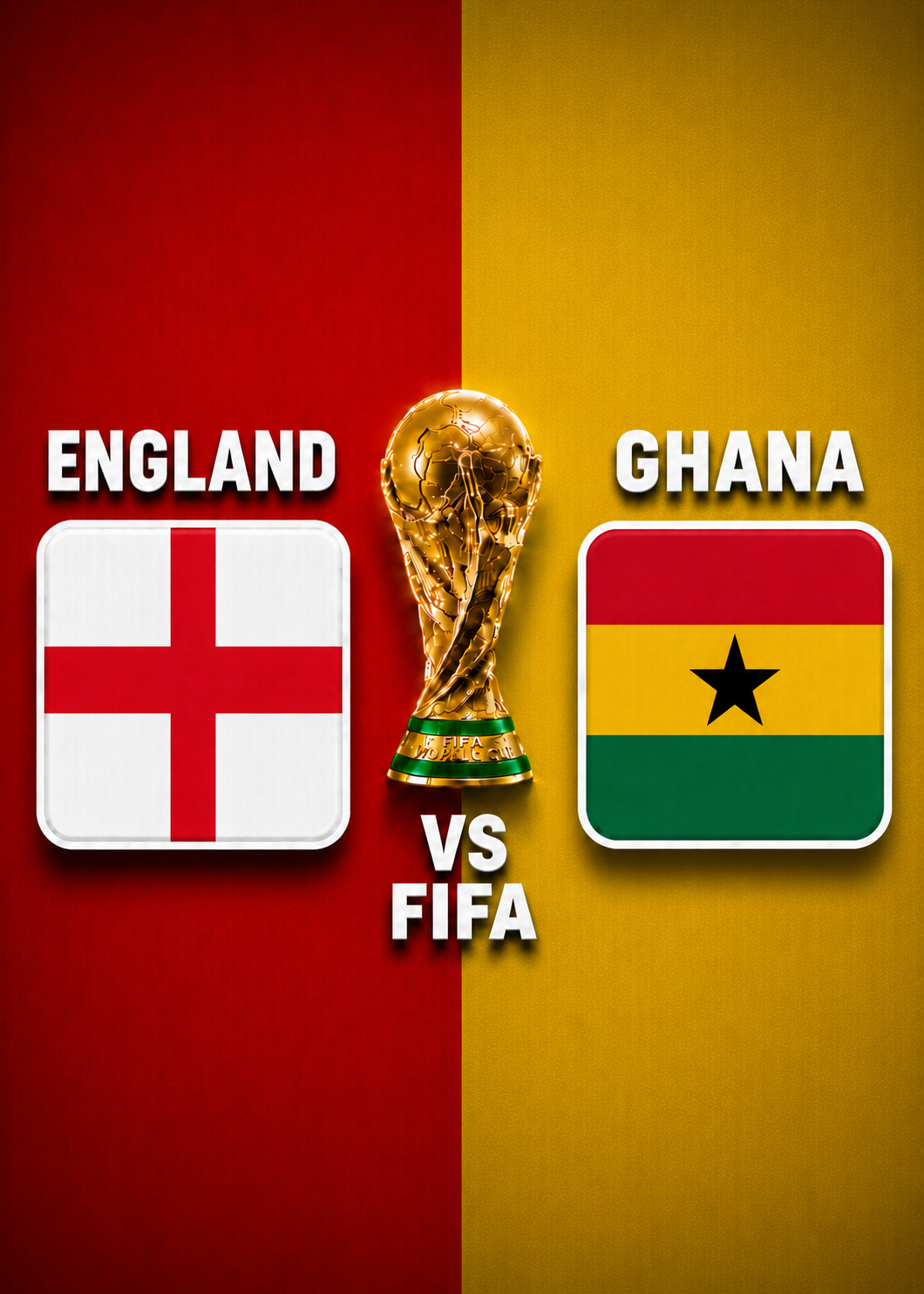 England vs Ghana