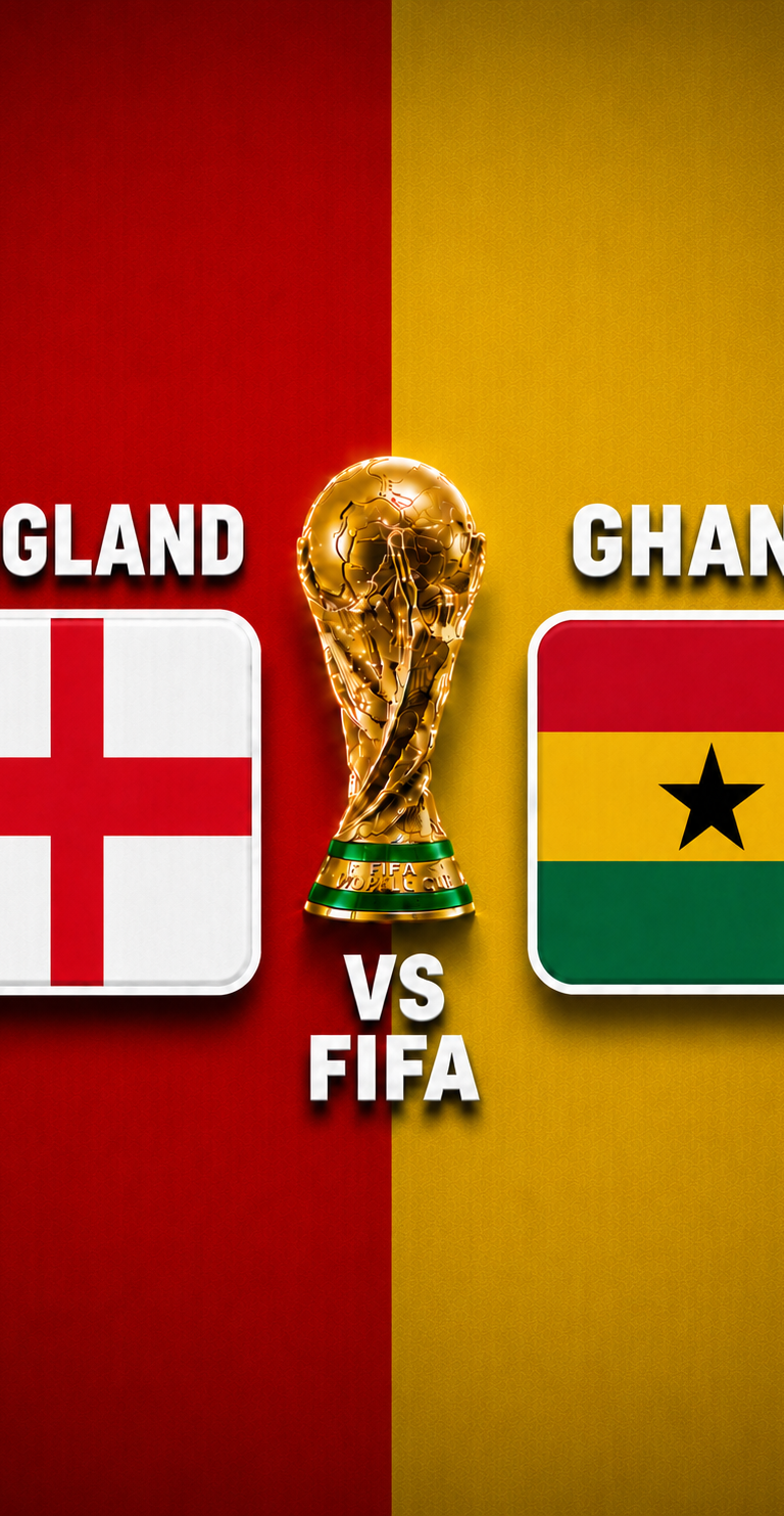 England vs Ghana