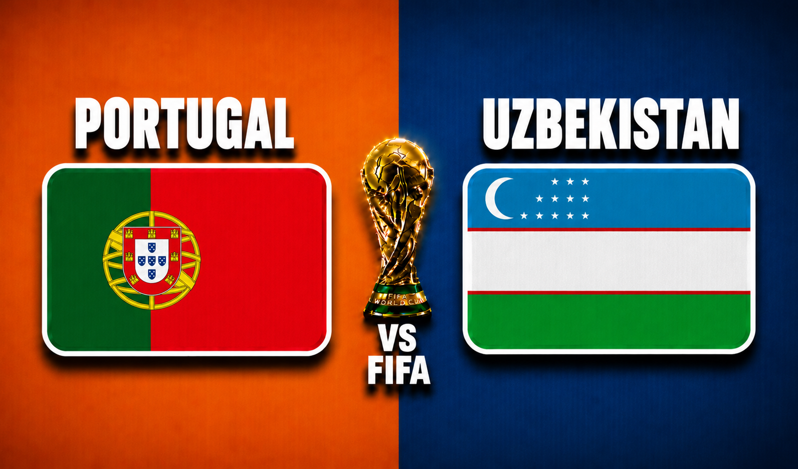 Portugal vs Uzbekistan