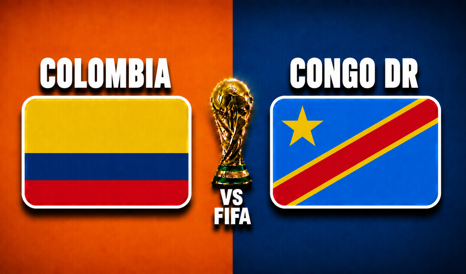 Colombia vs Congo DR