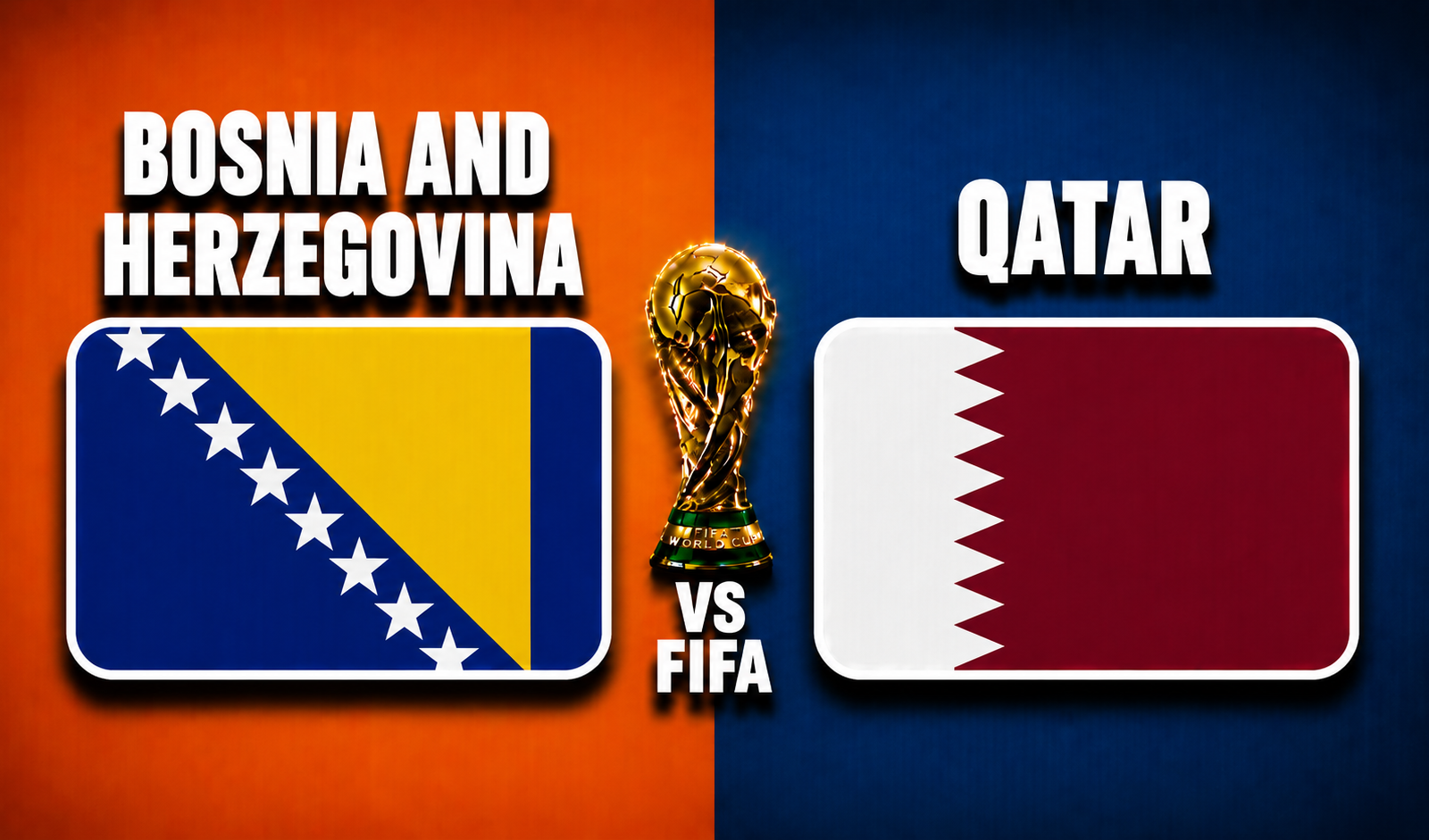 Bosnia and Herzegovina vs Qatar